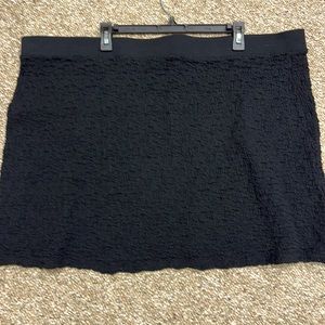 Future Collective ladies black skirt 3X